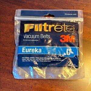 3M Filtrete Vacuum Belts - Eureka U - Black